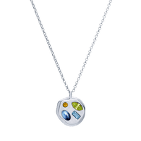 The August Twenty-Third Pendant in Sterling Silver