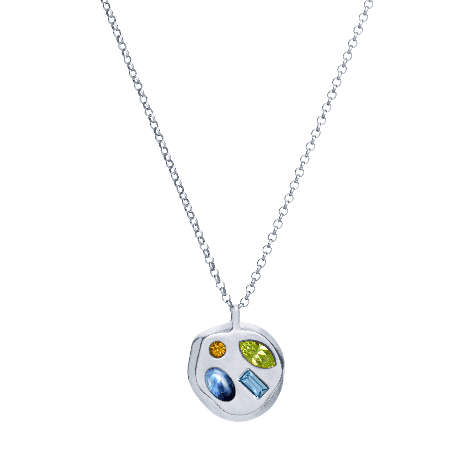 The August Twenty-Third Pendant in Sterling Silver