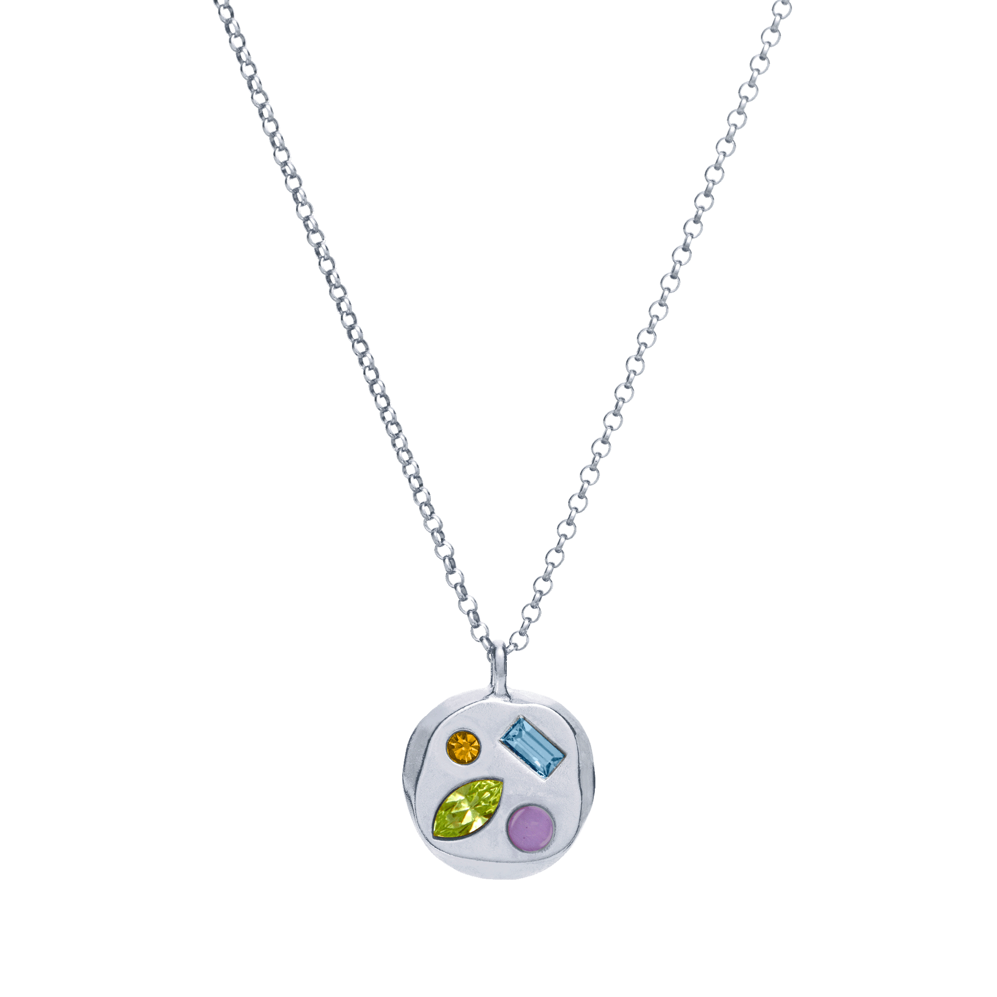 The August Twenty-Fifth Pendant in Sterling Silver
