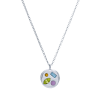 The August Twenty-Fifth Pendant in Sterling Silver