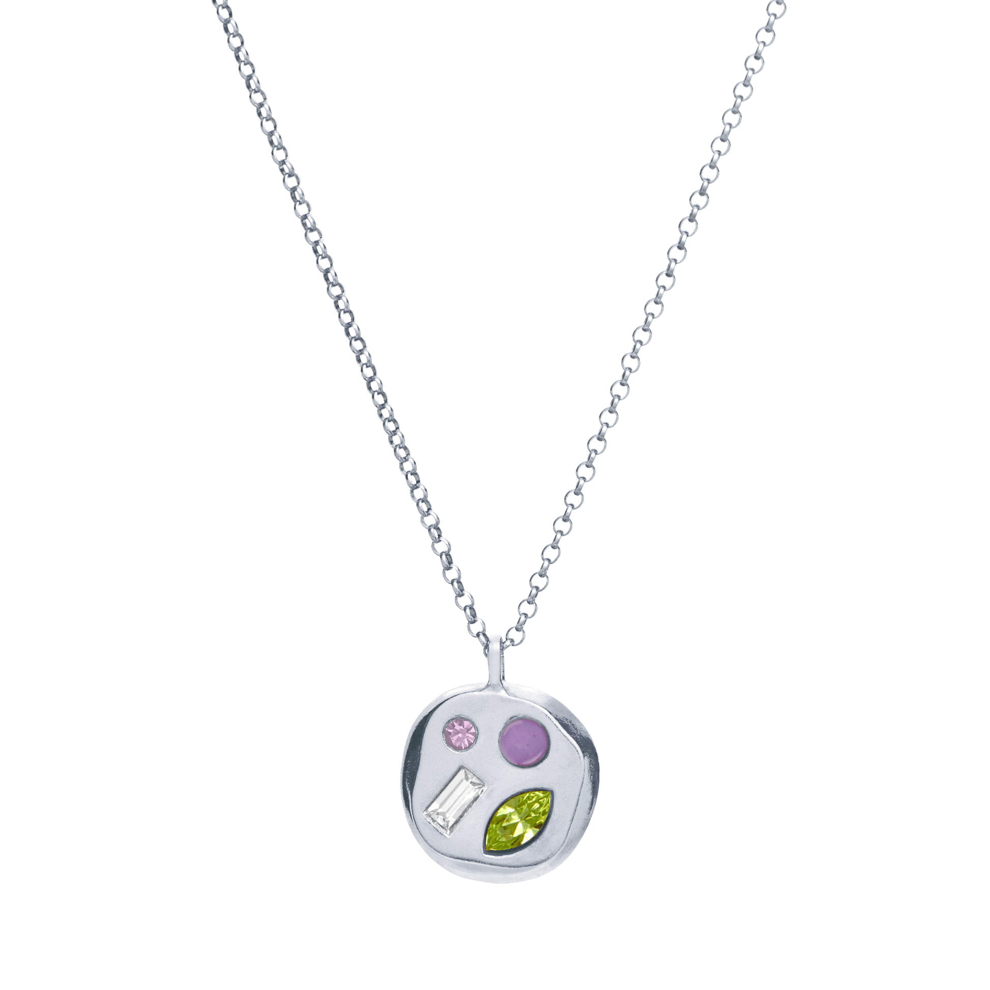 The August Twenty-Seventh Pendant in Sterling Silver