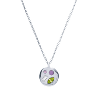 The August Twenty-Seventh Pendant in Sterling Silver