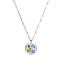 The August Thirtieth Pendant in Sterling Silver