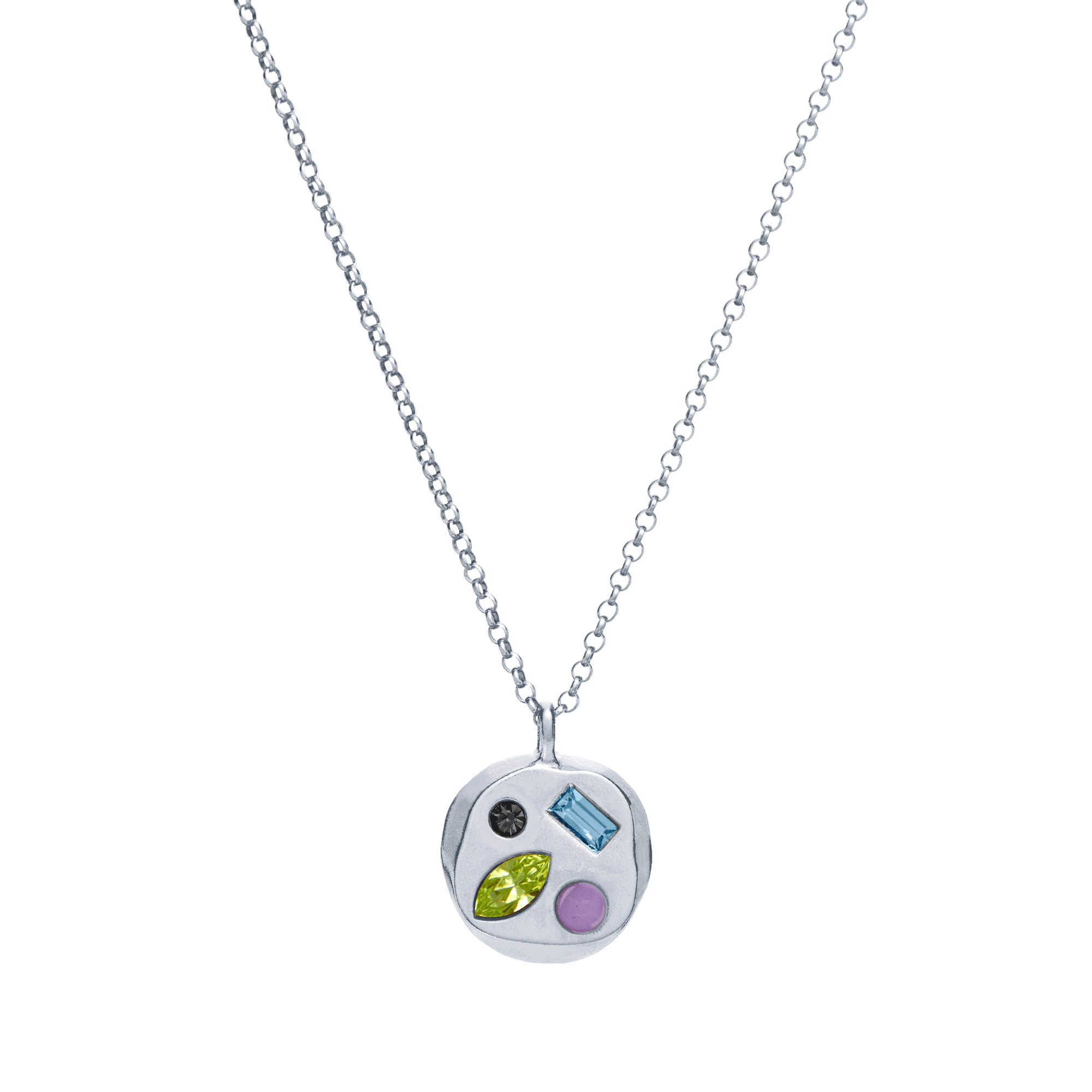 The August Thirtieth Pendant in Sterling Silver