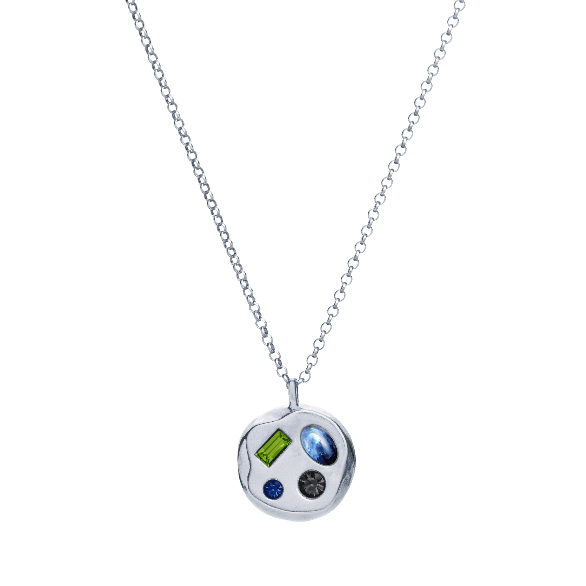 The August Thirty-First Pendant in Sterling Silver