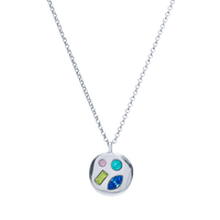 The September Twelfth Pendant in Sterling Silver