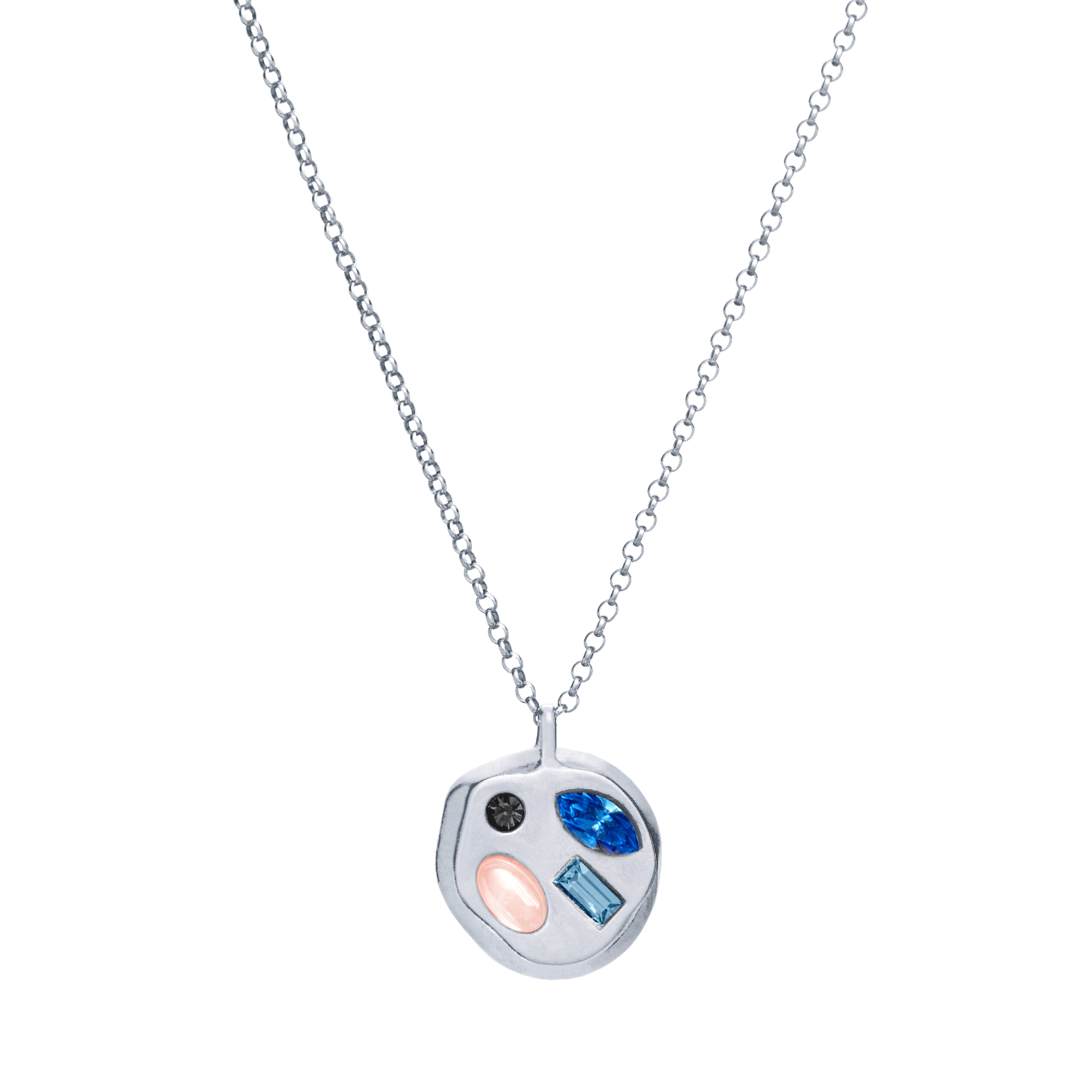The September Thirteenth Pendant in Sterling Silver