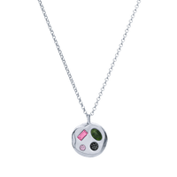The October Eleventh Pendant in Sterling Silver