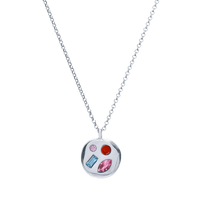 The October Twenty-Second Pendant in Sterling Silver