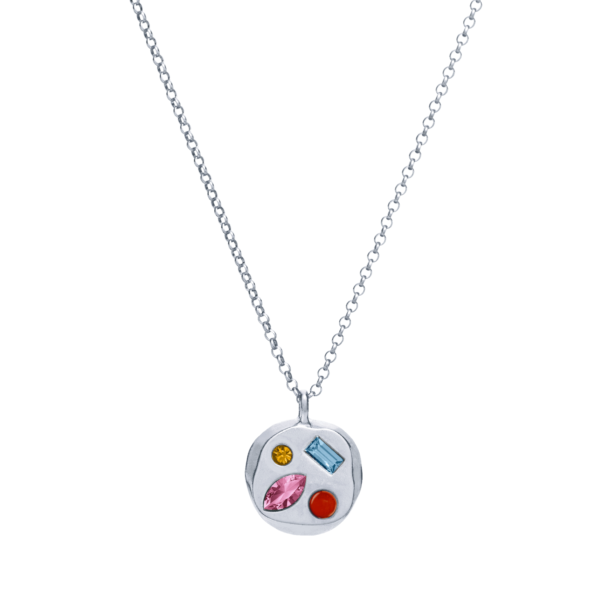 The October Twenty-Fifth Pendant in Sterling Silver