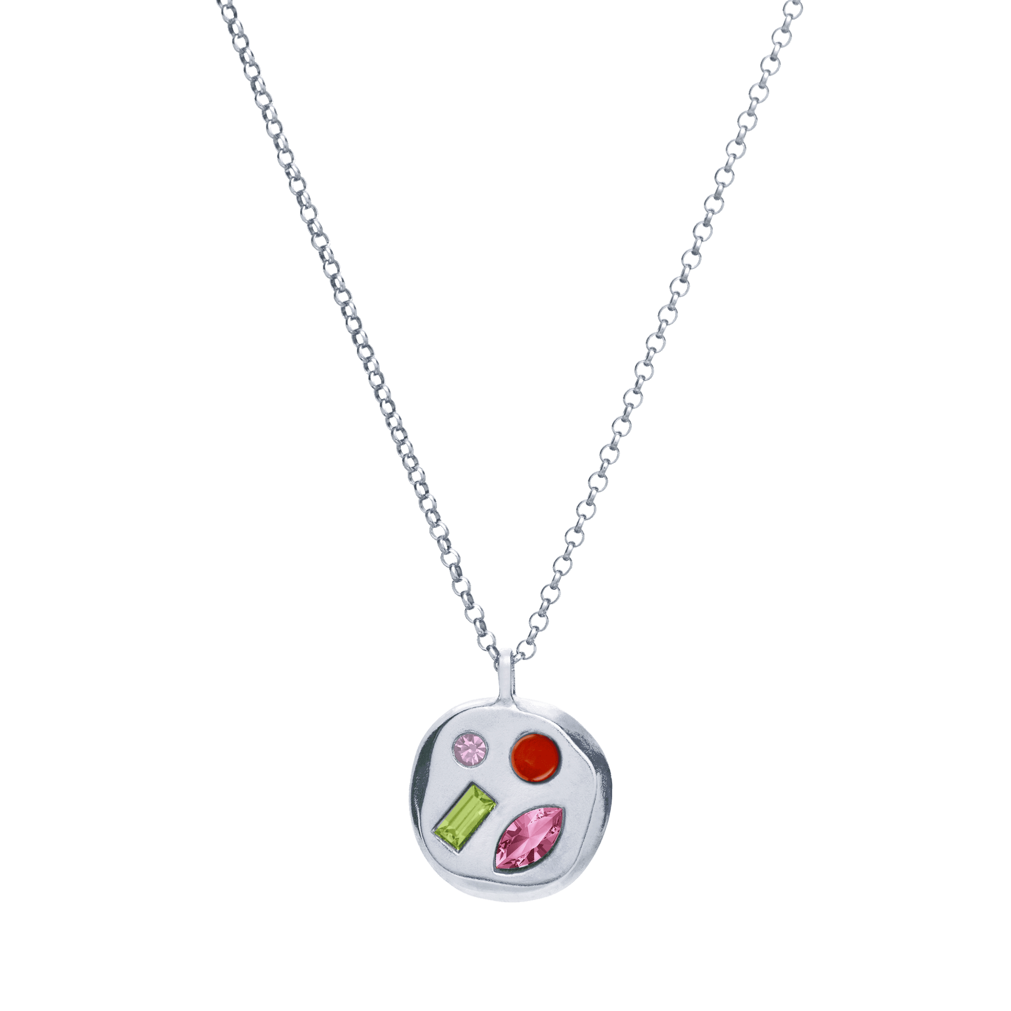 The October Twenty-Seventh Pendant in Sterling Silver