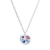The October Twenty-Eighth Pendant in Sterling Silver