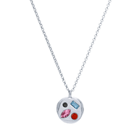 The October Thirtieth Pendant in Sterling Silver