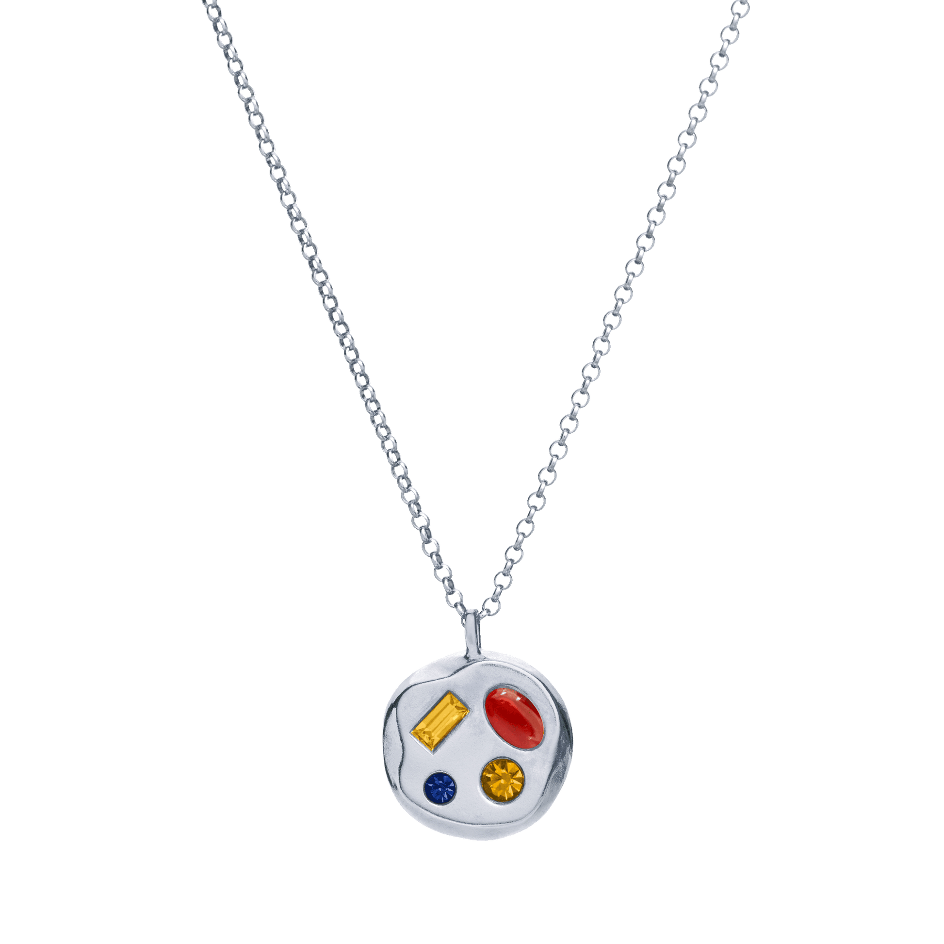 The November Sixteenth Pendant in Sterling Silver