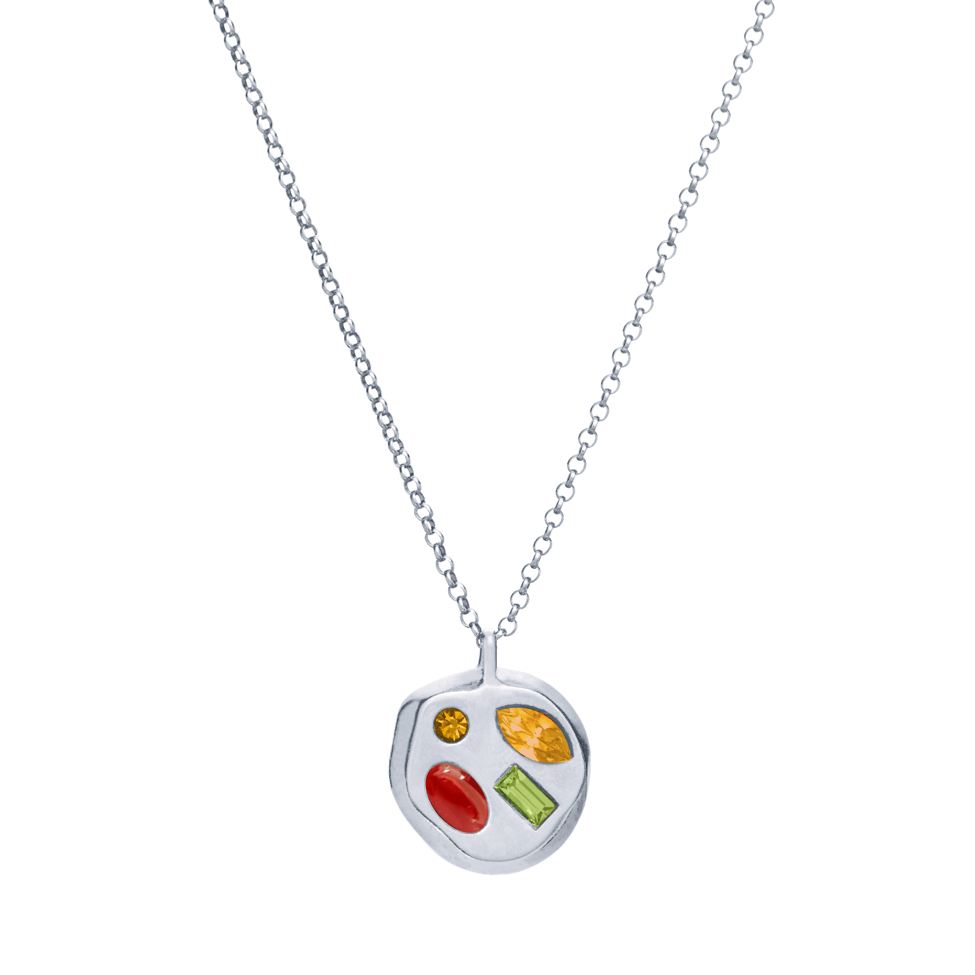 The November Eighteenth Pendant in Sterling Silver