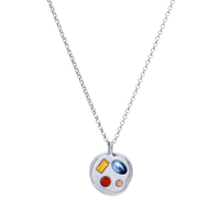 The November Nineteenth Pendant in Sterling Silver