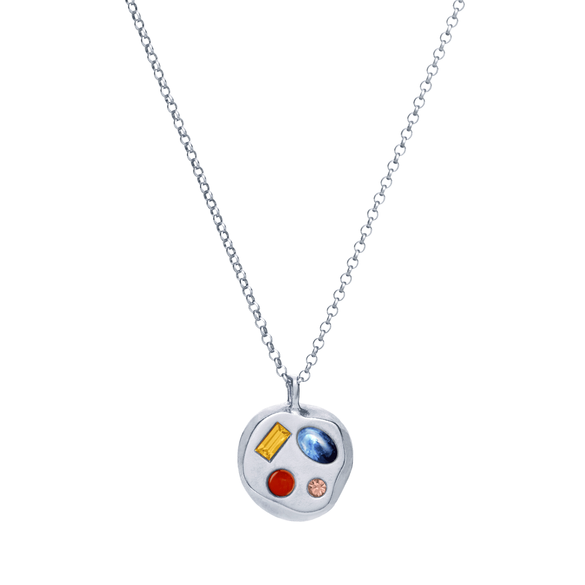 The November Nineteenth Pendant in Sterling Silver