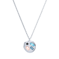 The December Thirteenth Pendant in Sterling Silver