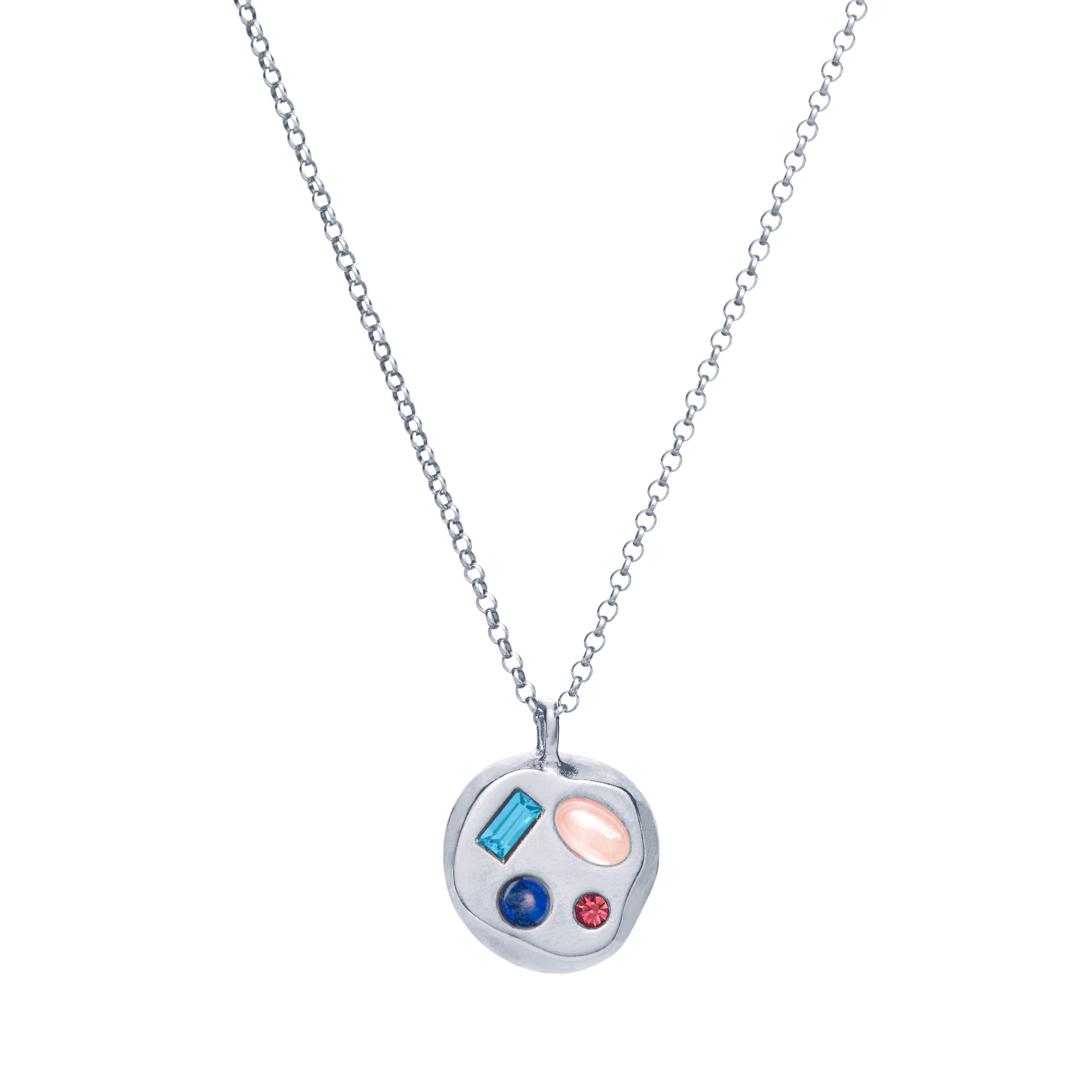 The December Nineteenth Pendant in Sterling Silver