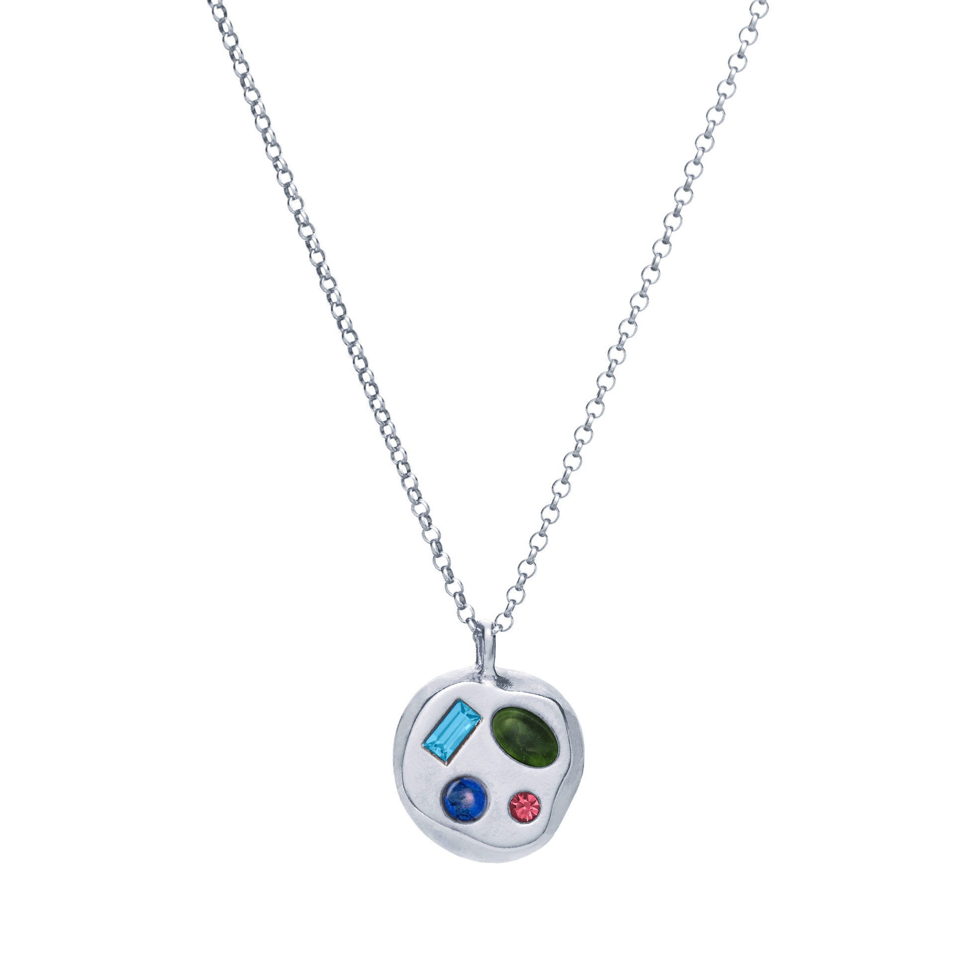 The December Twenty-Fourth Pendant in Sterling Silver