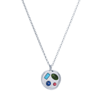 The December Twenty-Fourth Pendant in Sterling Silver