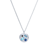 The December Thirtieth Pendant in Sterling Silver