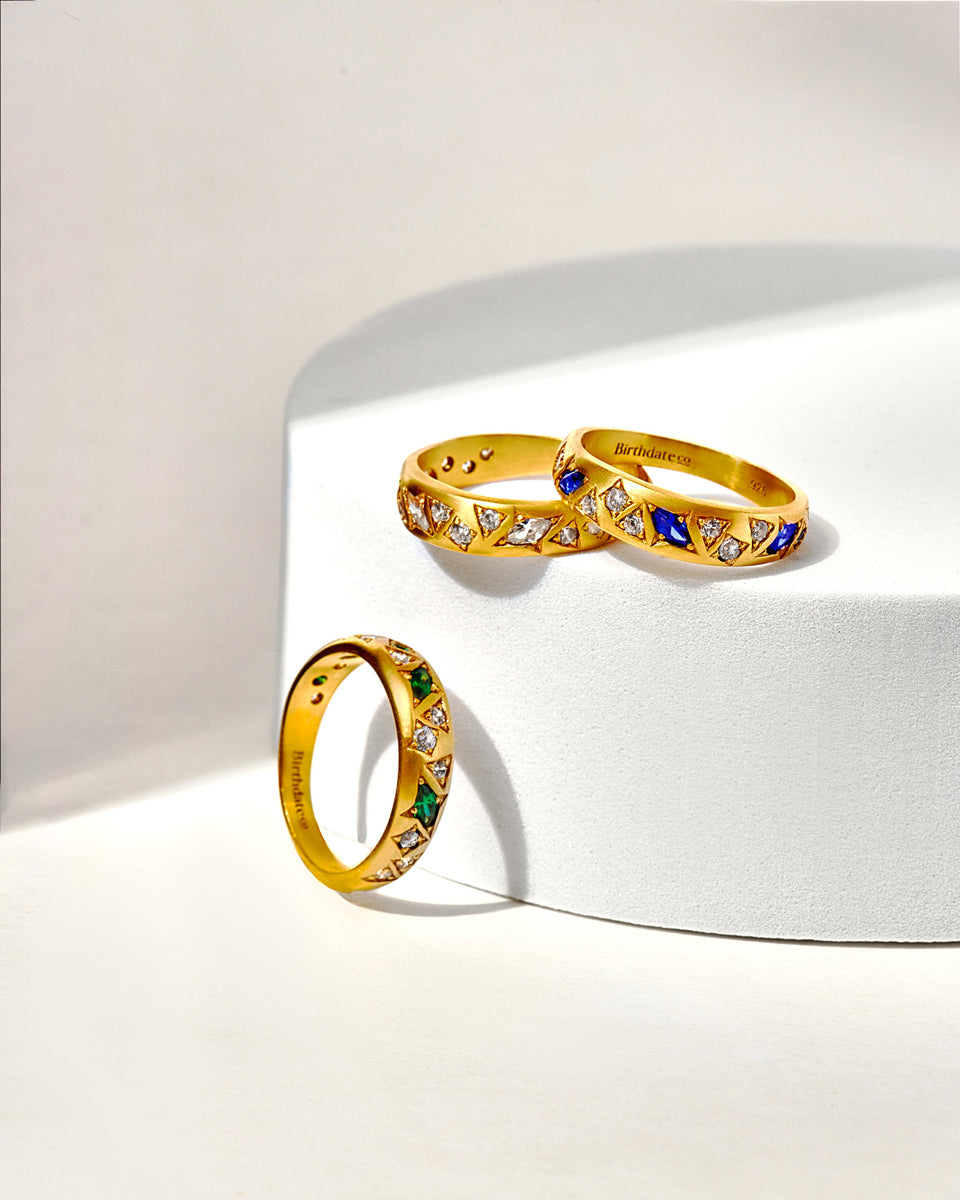The July Birthstone Ring – Birthdate Co.