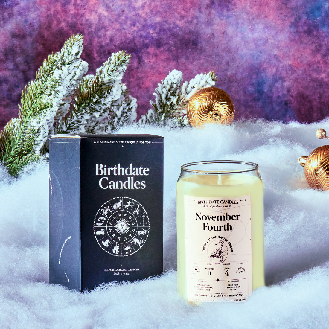 Astrology Inspired Birthday Candles Birthdate Co.