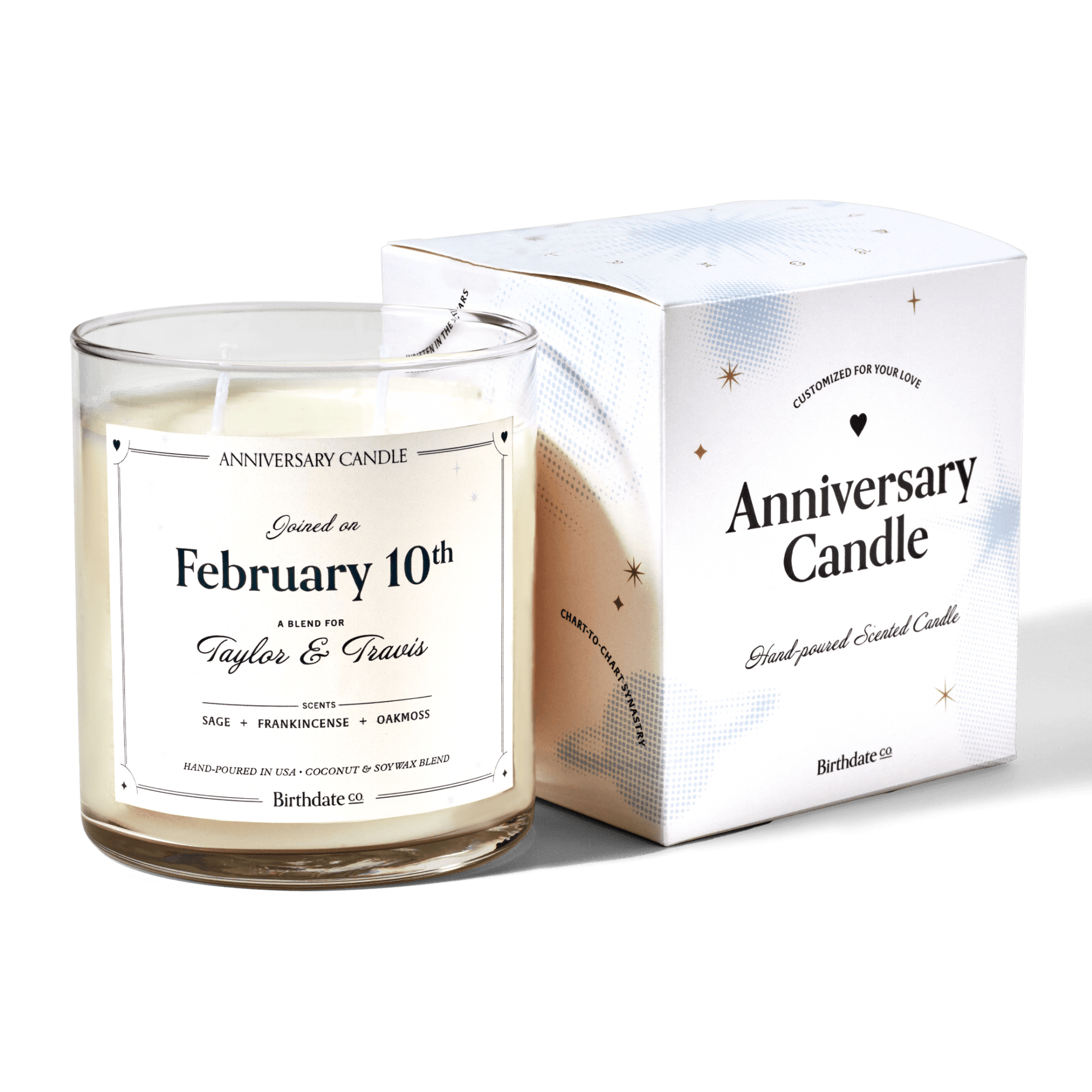 Anniversary Candle Box