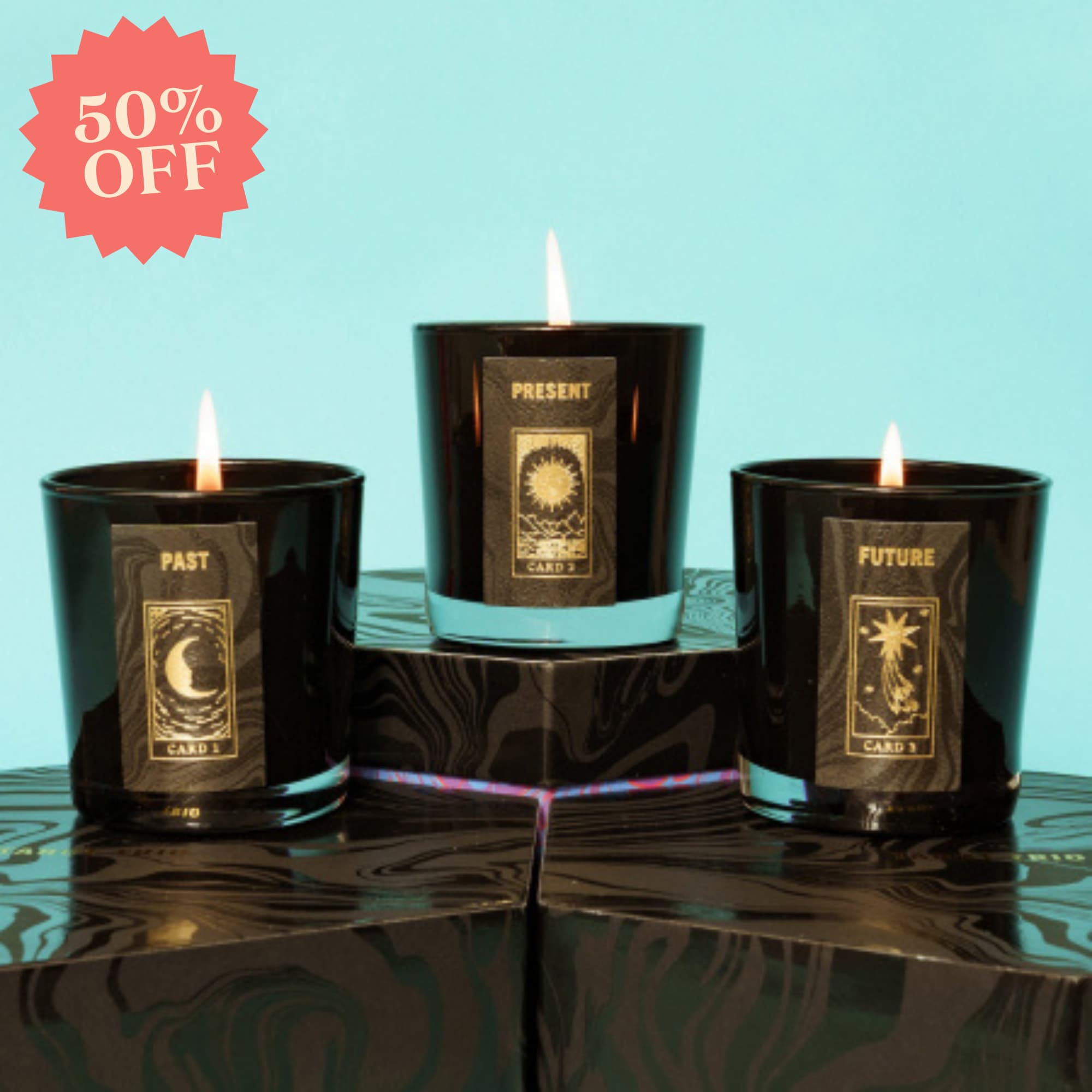 The Fortune Teller Candle Set of 3 – Birthdate Co.