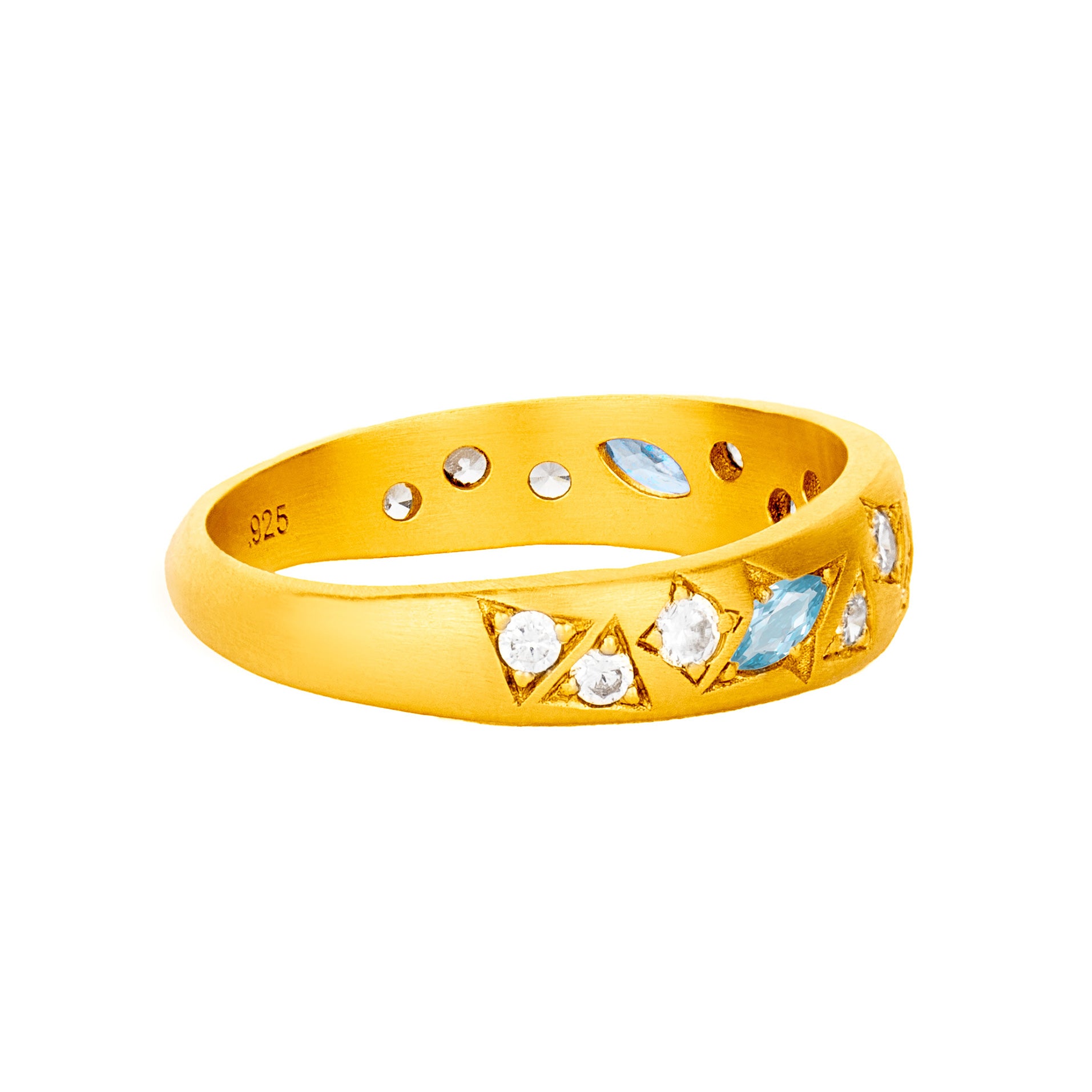 The March Birthstone Ring
