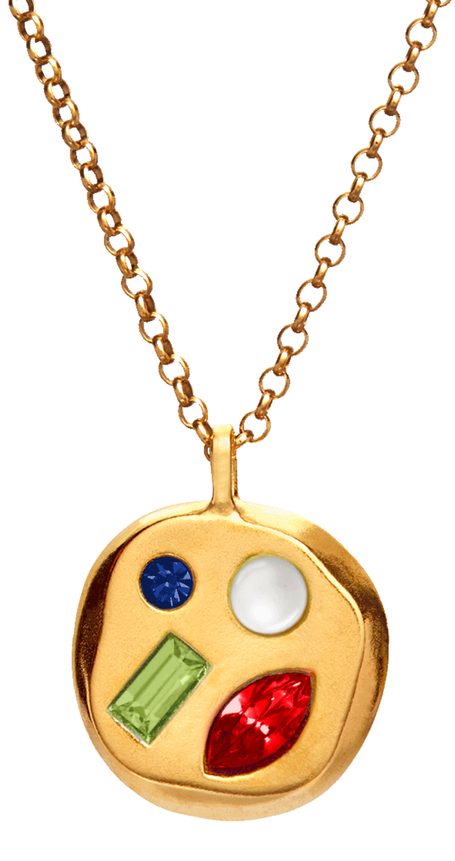 Necklace with 2025 baby birthdate