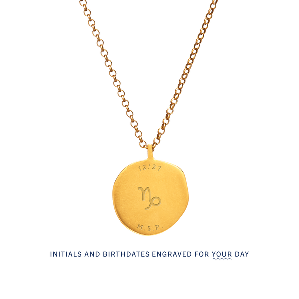 The August 1 Zodiac Pendant Necklace Birthdate Co.